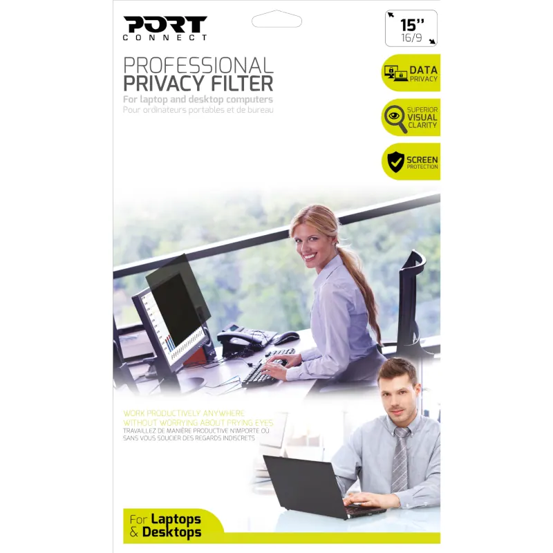 Port Connect 2D Professional Privacy Filter 15.6″