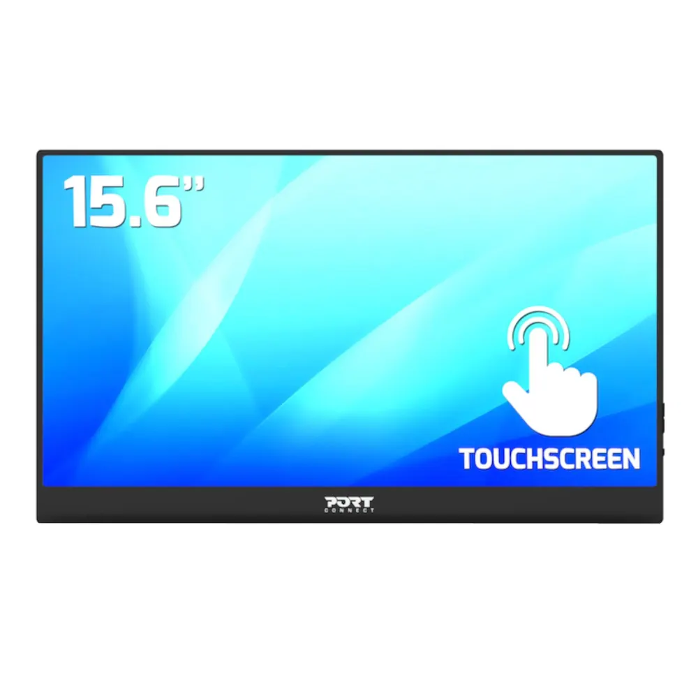 Port Connect 15.6″ Full HD Touchscreen Portable Monitor