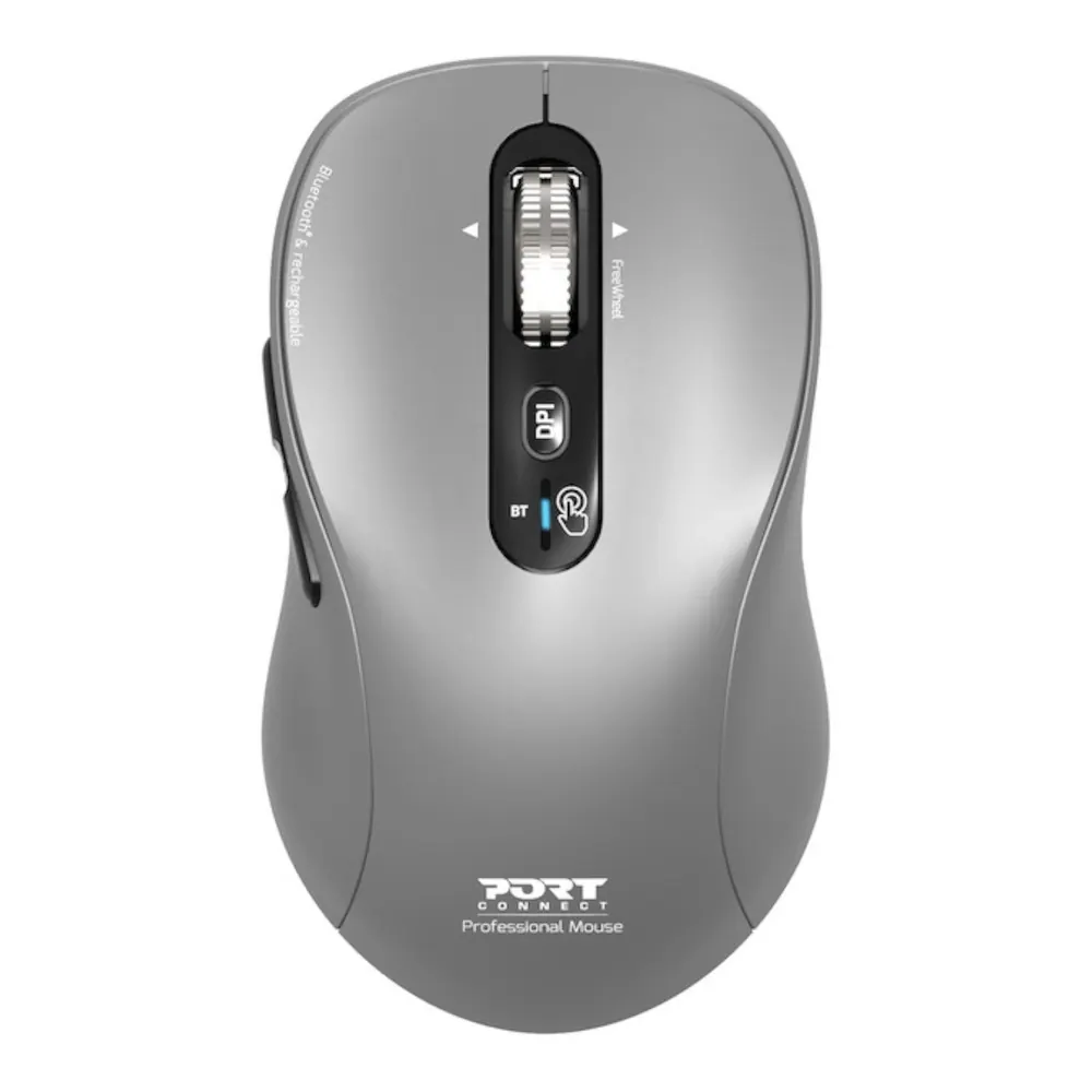 Port Connect Wireless Bluetooth Expert & Mac Mouse – Grey