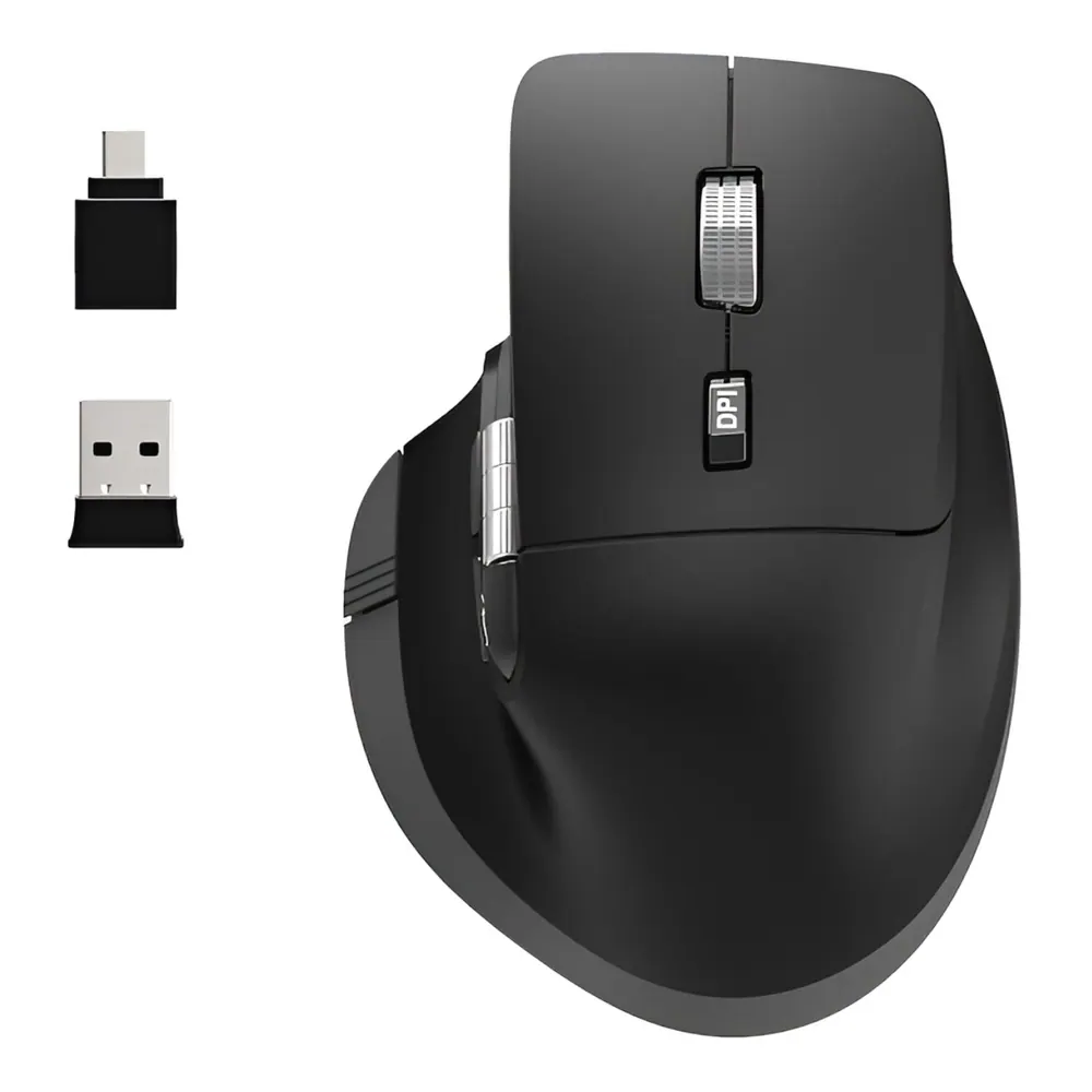 Port Connect Ultimate Rechargeable Bluetooth & Wireless Mouse