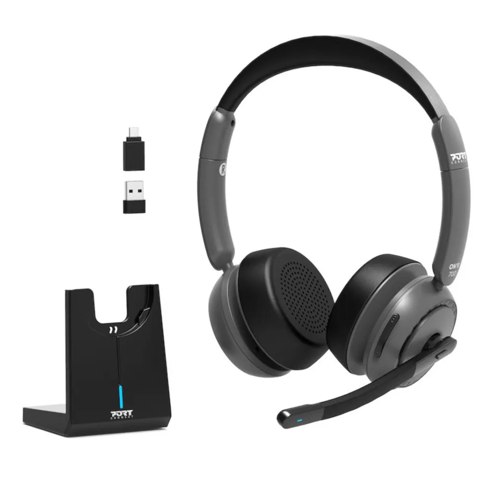 Port Connect ON’R 700 Bluetooth Wireless Headset with Noise Cancellation
