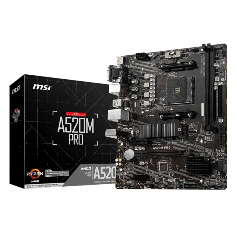 MSI AMD AM4 MATX Gaming Motherboard