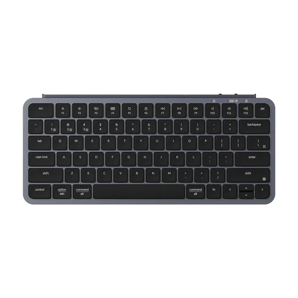 Keychron B1 Pro Ultra-Slim 75% Wireless Keyboard – Space Grey