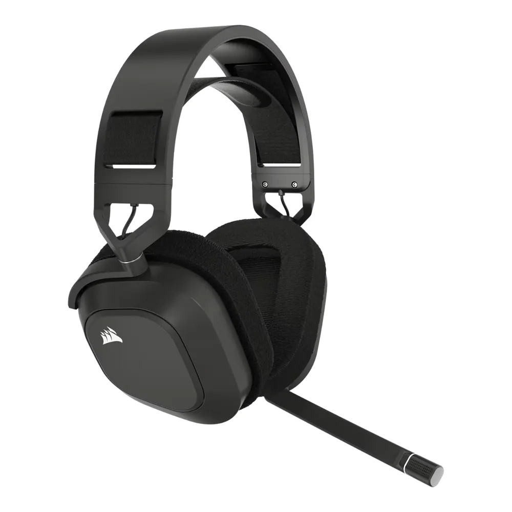 Corsair HS80 MAX WIRELESS Gaming Headset – Steel Gray (AP)