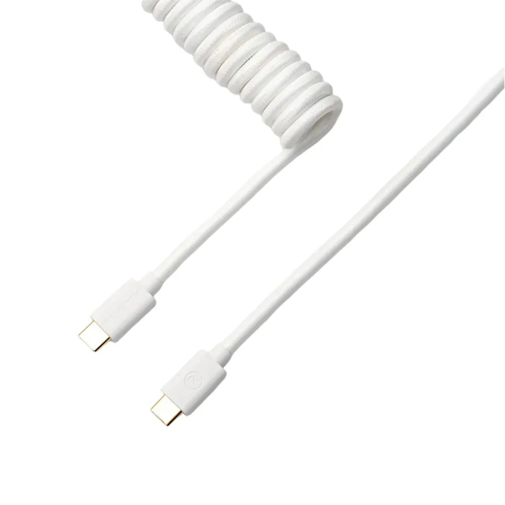 Keychron Coiled Aviator White Cable