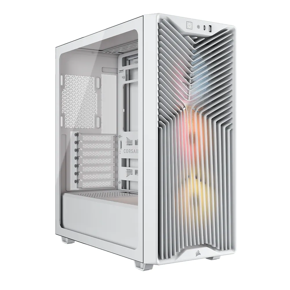 Corsair 3200D RS ARGB Mid-Tower PC Case – White