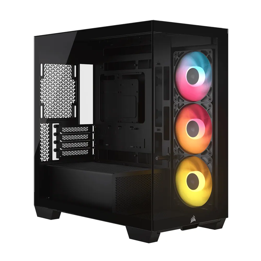 Corsair 2800X RS-R ARGB Micro-ATX PC Case – Black