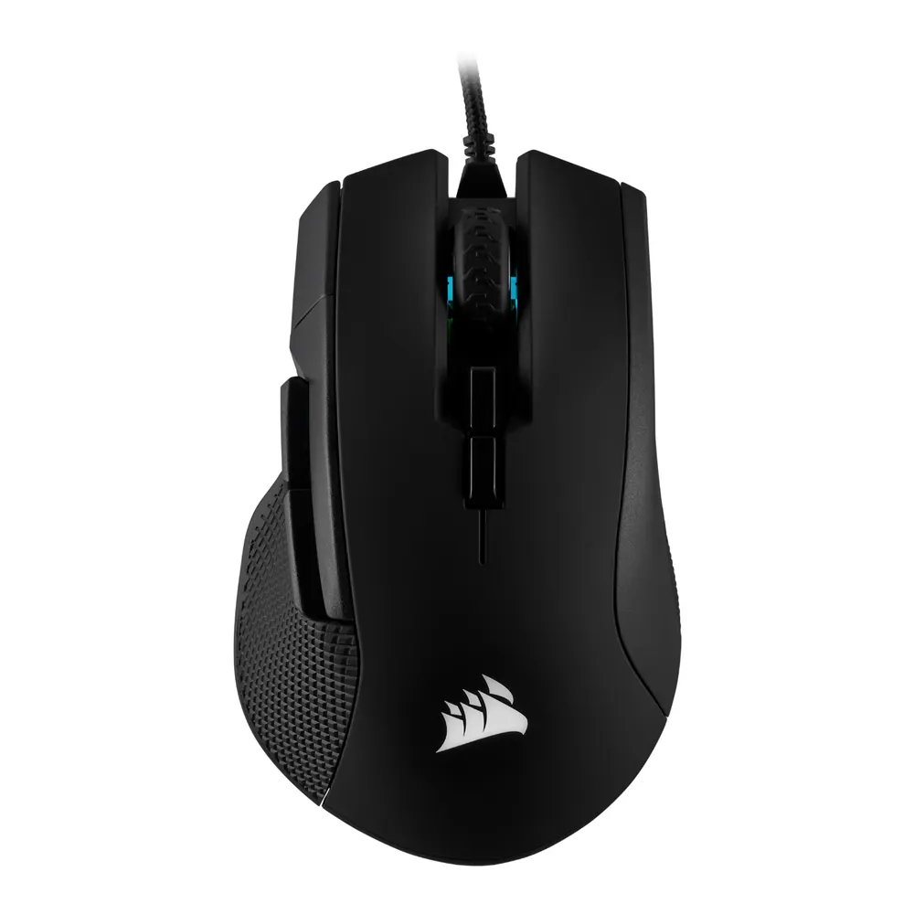 Corsair IRONCLAW RGB 18000 DPI FPS/MOBA Gaming Mouse – Black