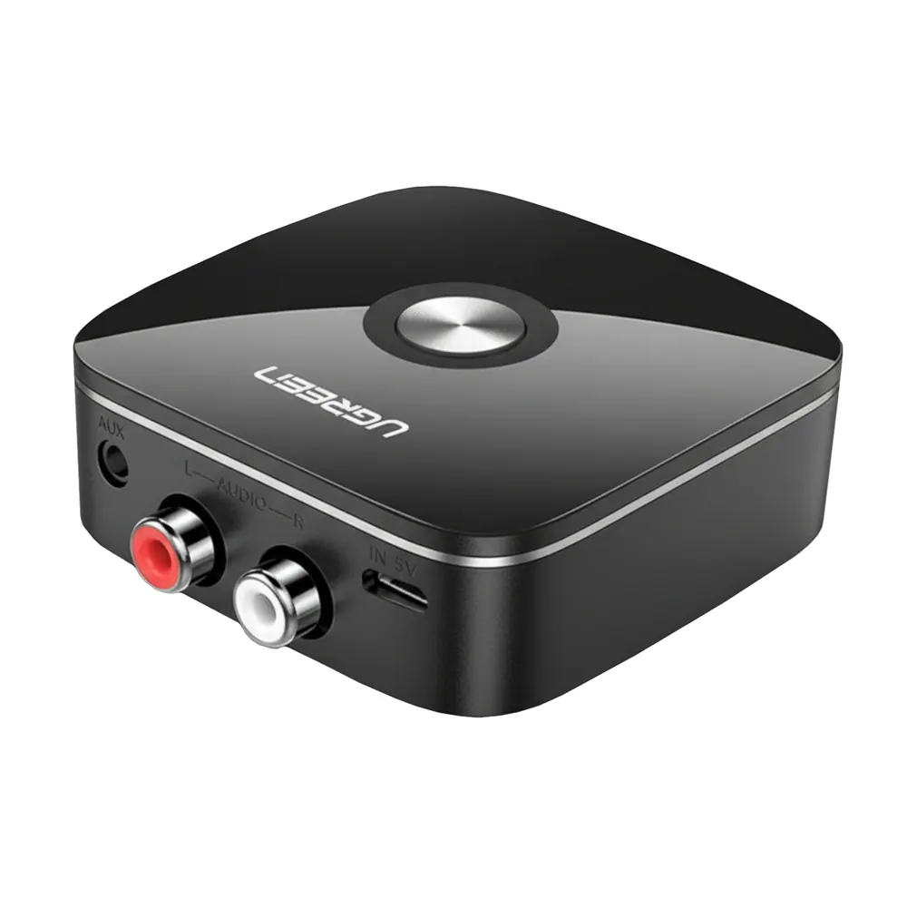 UGREEN CM106 Bluetooth 5.0 Receiver RCA Adapter – Black