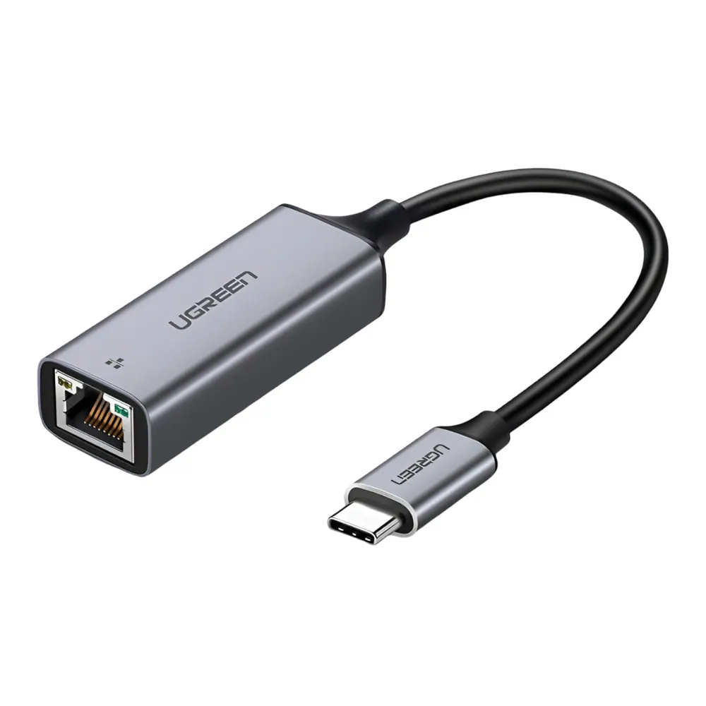 UGREEN Type-C to Gigabit Ethernet Adapter – Silver