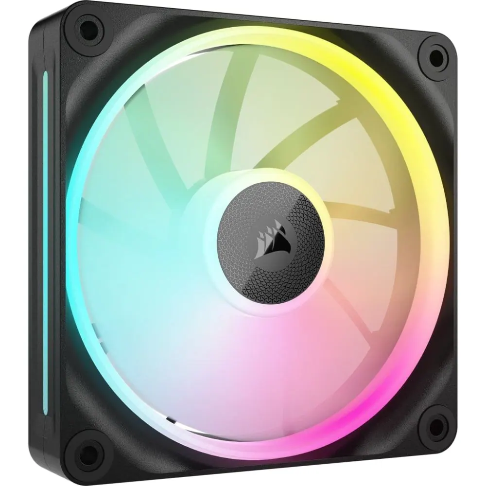 Corsair LX120 120mm iCUE LINK ARGB Case Fan Single Pack Black
