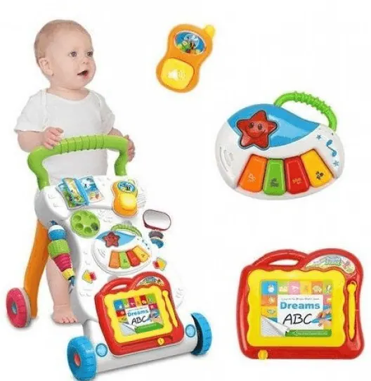 Multifunctional Baby Musical Walker