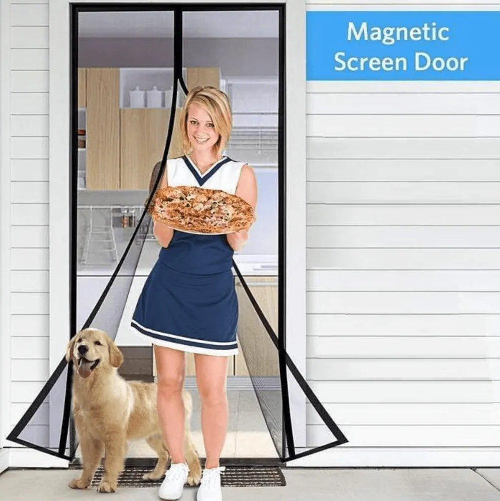 Magic Mesh Magnetic Hands Free Screen Door