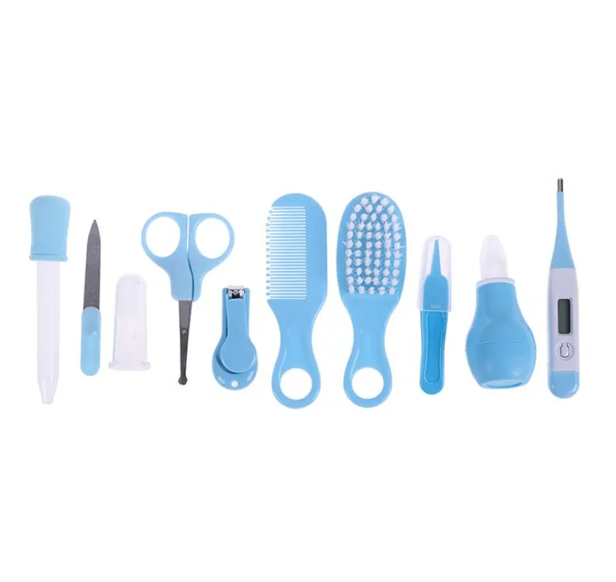 Baby Manicure Gift Set (10 pcs) - Blue