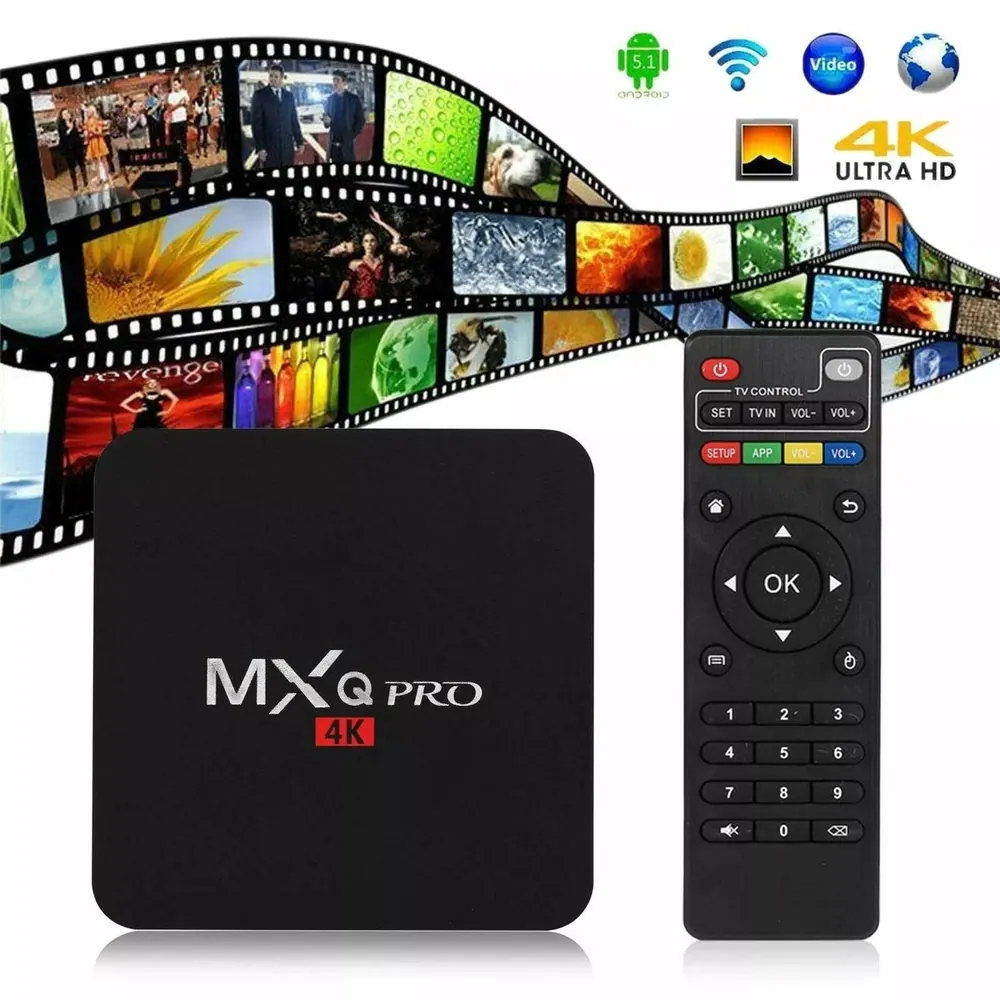 Android MXQ Pro 4K 5G HD TV Box
