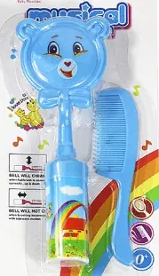 Musical Soft Bristle Hair Brush - Boy