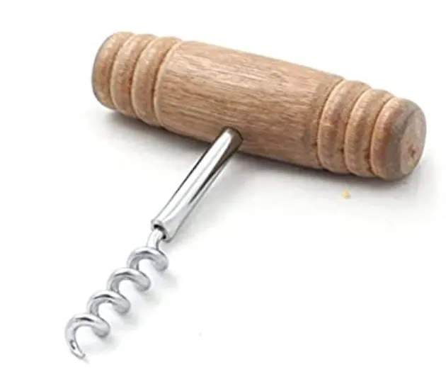 Wooden Grip Corkscrew