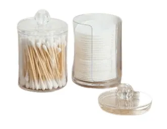 Cotton Swab And Cotton Pad Cosmetic Organiser