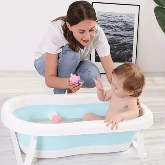 Foldable Baby Bath Tub - Boy