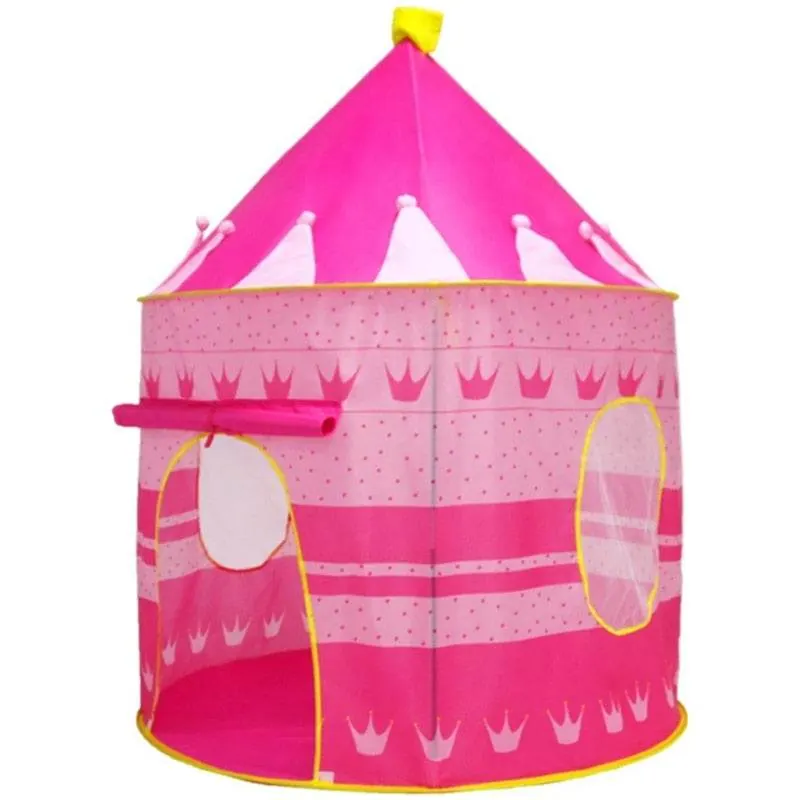 Castle Cubby House Play Tent For Children - Girl