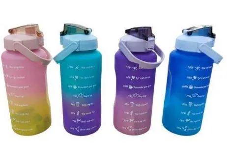 Vibrant Motivational Water Bottle (2L)(Each) - For Him