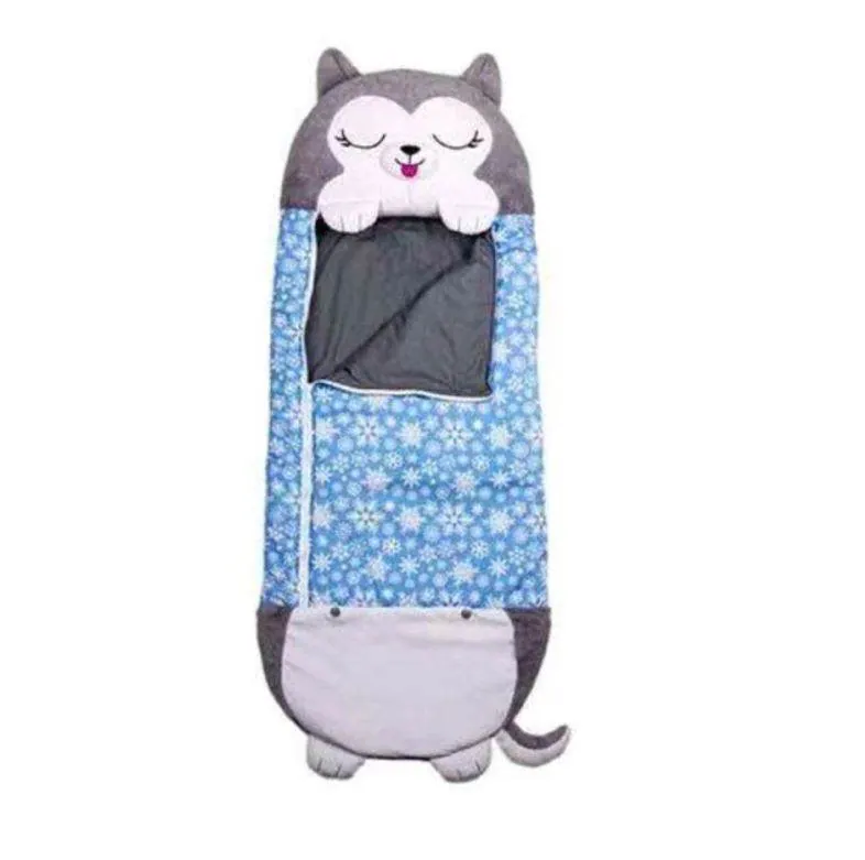 Ultra Soft Animal-Print Sleeping Bag For Children - Boy