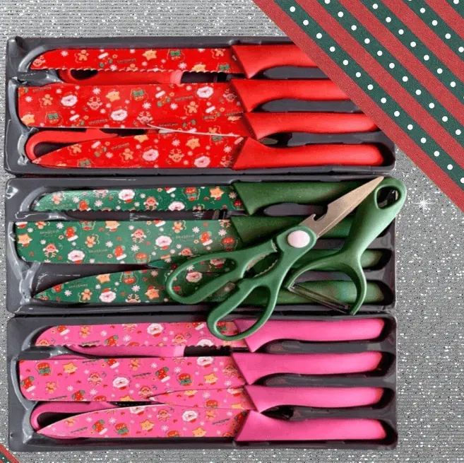 Christmas Knife Kit - Pink