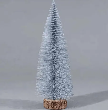Mini Christmas Tree (Each)(15cm)(Silver)