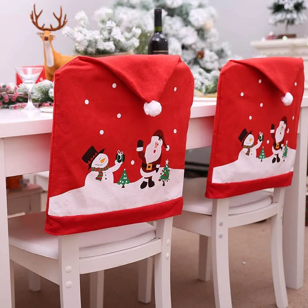 Christmas Chair Cover (12 Pcs)