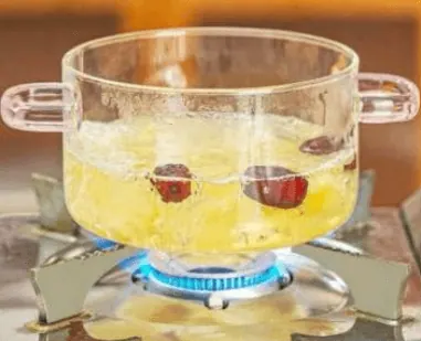 Clear Heat-Resistant Glass Simmer Pot (1.8L)