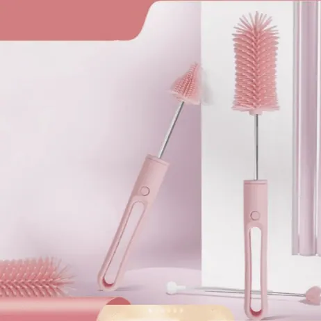 3in1 Silicone Bottle Brush Tool