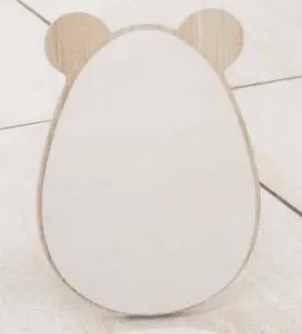 Dresser Mirror With Ears (19.5x13cm)