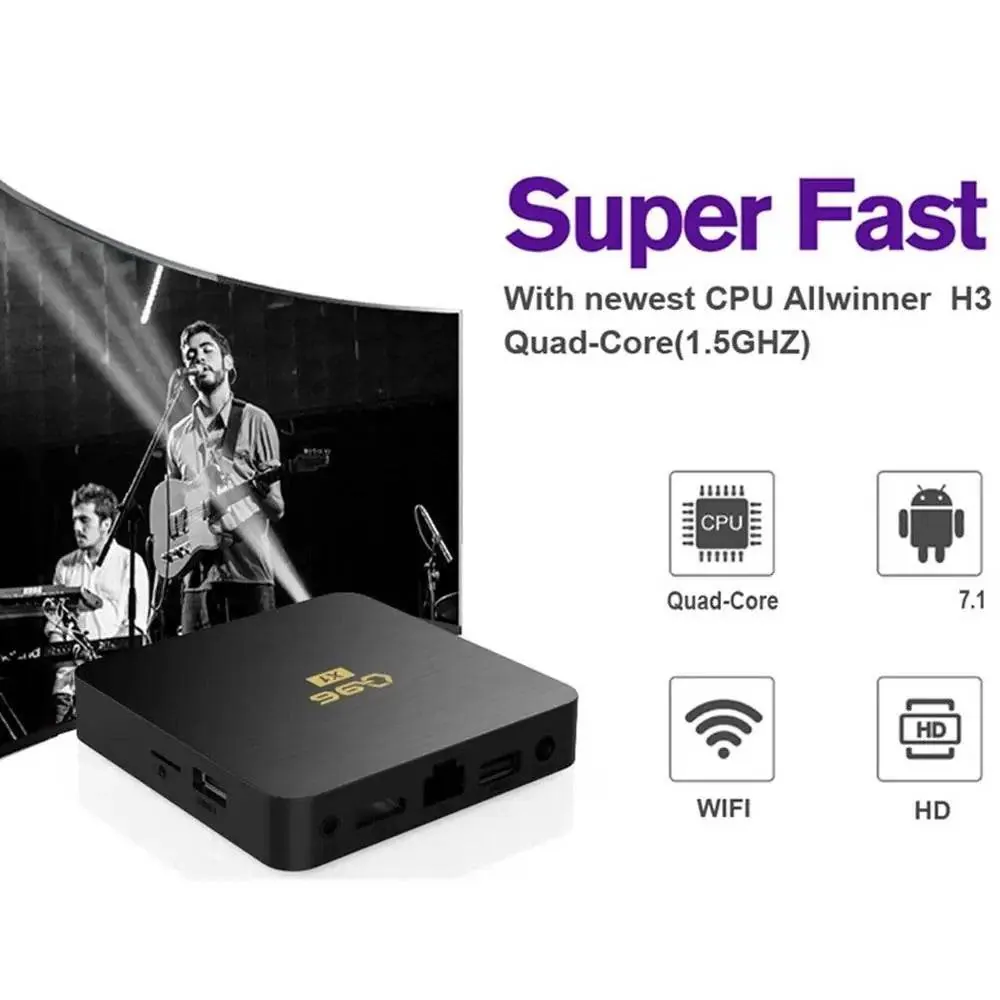 Smart TV Box Q96 X1