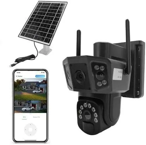 4K Solar Security Cameras Outdoor (Wifi)