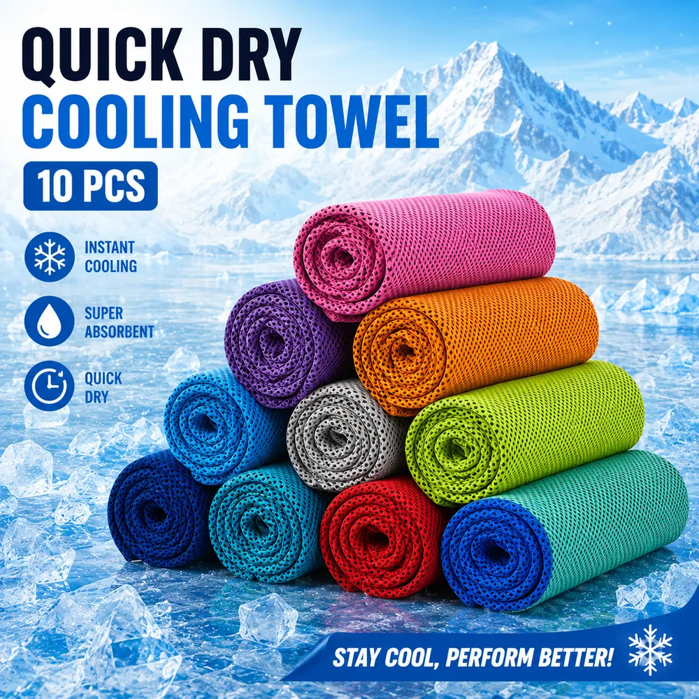 Quick Dry Cooling Towel (10 pcs)