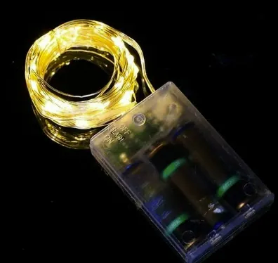 LED string lights (Battery) - Warm White