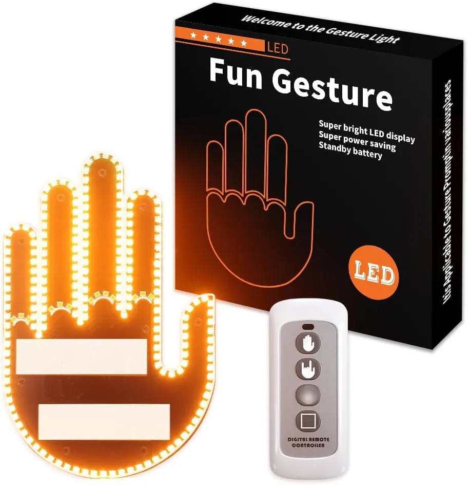 Remote Controlled Car Gesture Light