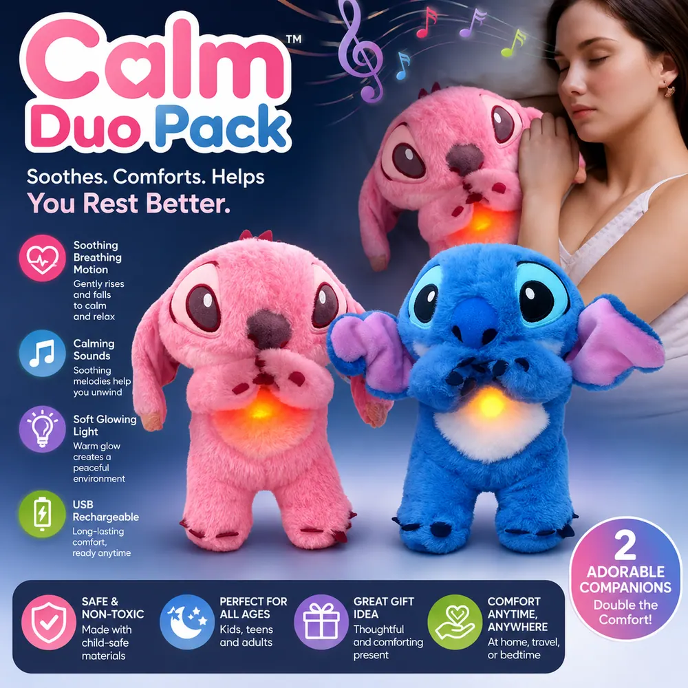 CalmSt!tch Duo Pack - Pink