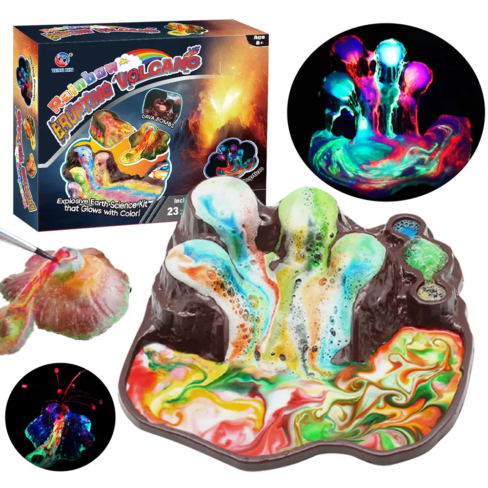 Glow In The Dark Volcano Eruption Kit