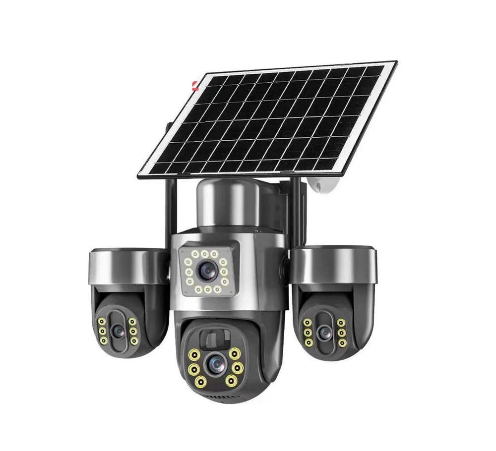 4 Lens Solar Powered Security Camera (4G)