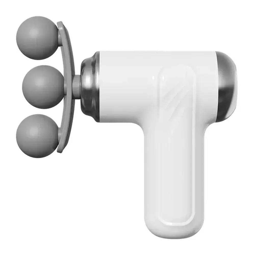 Triple‑Head Fascia Massage Gun