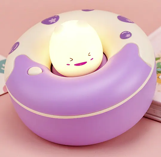 Fantasy Donut Reading Lamp - Purple