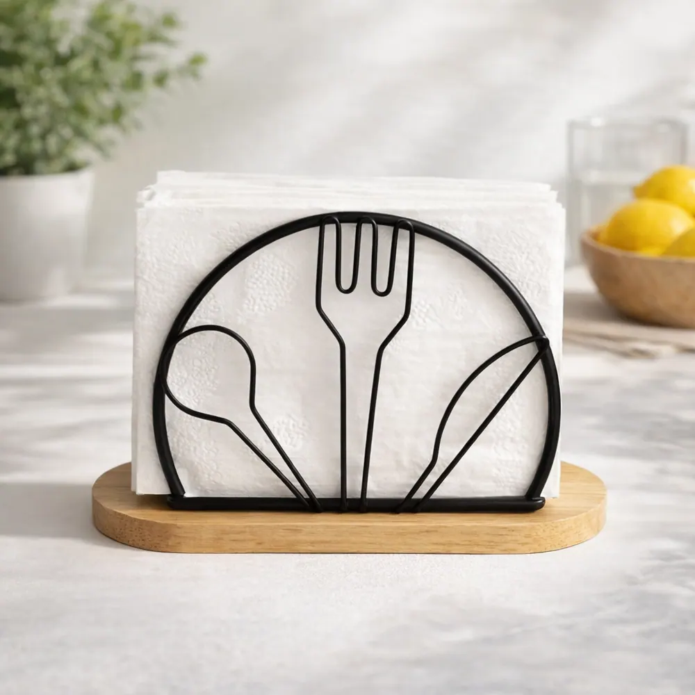 Metal Decorative Napkin Holder