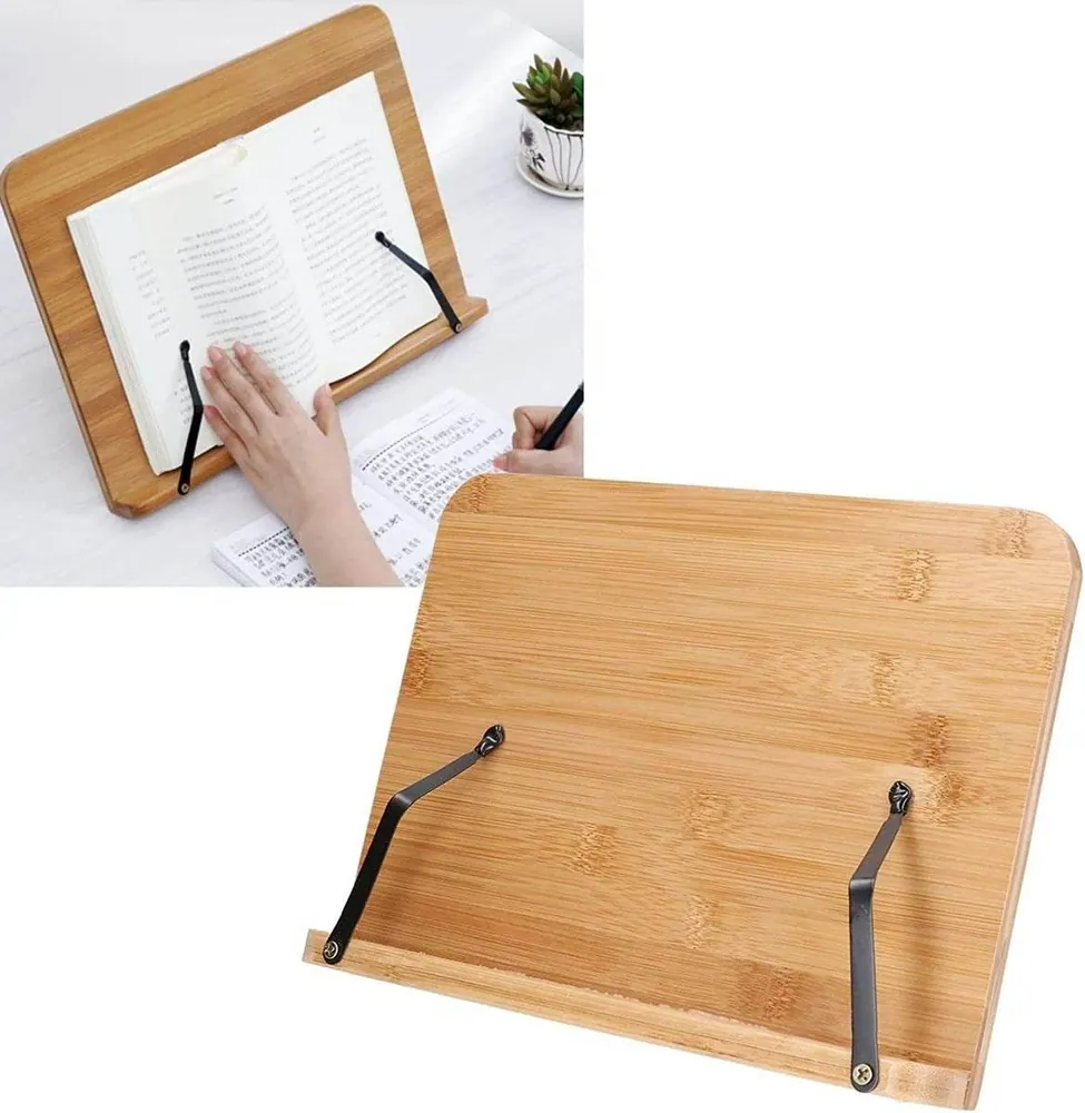 Adjustable Laptop And Book Stand (Small)