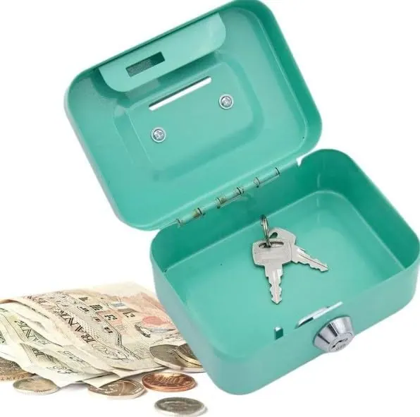 Metal Cash Box (11.5x8.5x5cm)