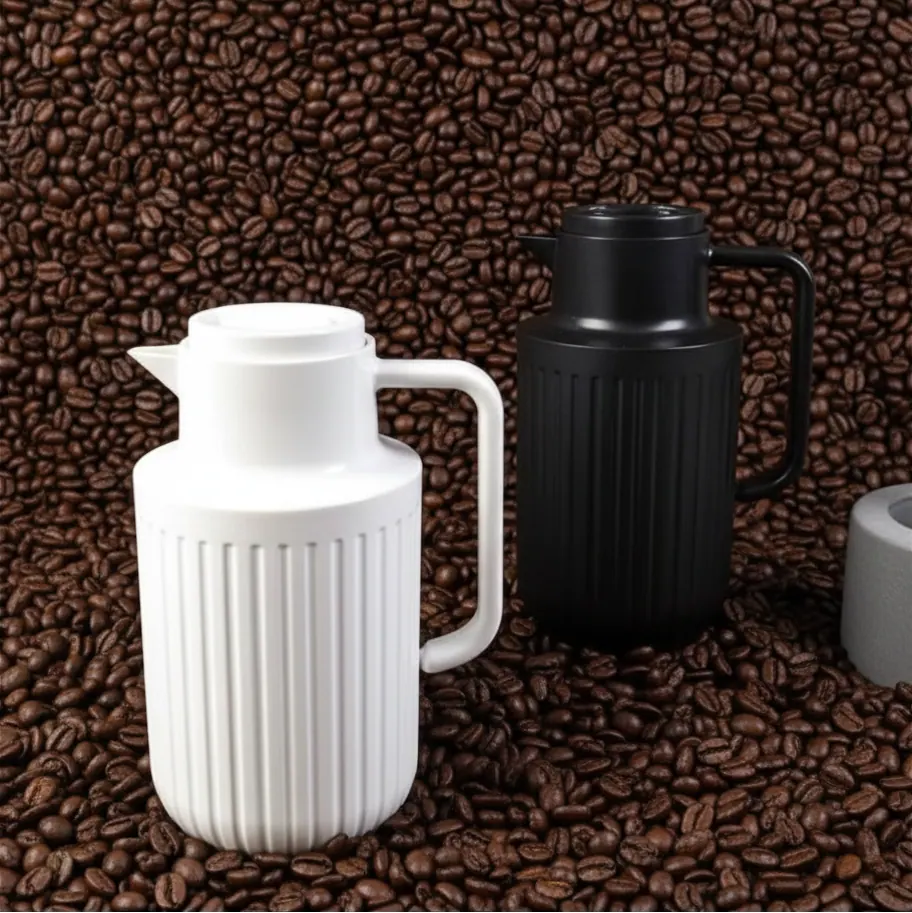 Modern Vertical Texture Vacuum Jug (1L)