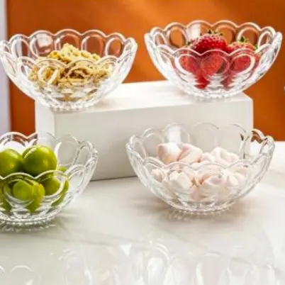 Glass Bowl Set (400ml)(6 pcs)