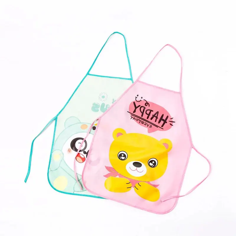 Cartoon Apron For Children (Each) - Girl