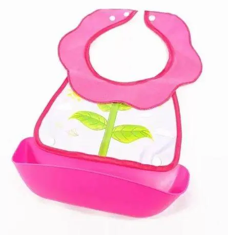Flower Baby Bib - Girl