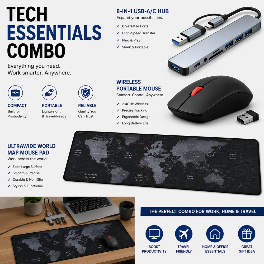 Tech Essentials Combo